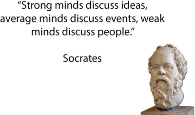 Oshi - Socrates Motivation Quote Paper Print(12 inch X 18 inch, Rolled)