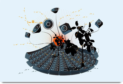 

Beautiful Musical Expressions Music K Paper Print(12 inch X 18 inch, Stacked)