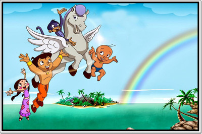

Posterhouzz Chota Bheem Poster Fine Art Print(12 inch X 18 inch, Rolled)
