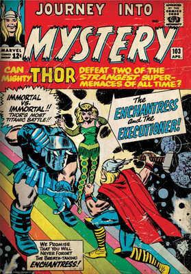 

Thor -mystery journey poster (Officially Licensed) Paper Print(36 inch X 24 inch, Rolled)
