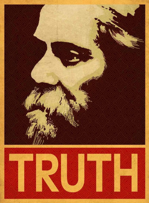 

Posterhouzz Rabindranath Tagore Truth Poster Fine Art Print(18 inch X 12 inch, Rolled)