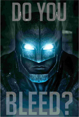 

Batman vs Superman Dawn of Justice - Do you Bleed Paper Print(19 inch X 13 inch, Rolled)