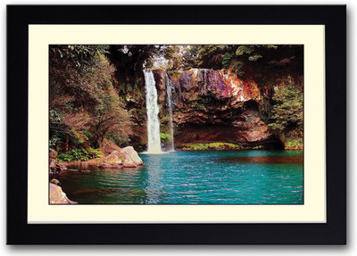 

Cheonjiyeon Waterfall South Korea Fine Art Print(14 inch X 20 inch, Framed)