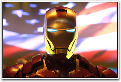 

Iron Man Red Paper Print(12 inch X 18 inch)