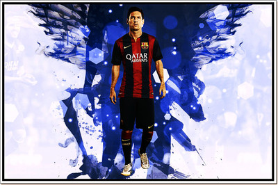 

Posterhouzz Lionel Messi Poster Paper Print(12 inch X 18 inch, Rolled)