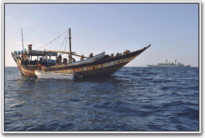 Somali Pirate Paper Print(12 inch X 18 inch)