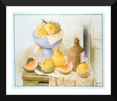 

Tallenge Art For Kitchen - Fruit Ninja - Premium Quality A3 Size Framed Poster Paper Print(17 inch X 12 inch, Framed)
