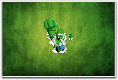 

Hulk Homer Paper Print(12 inch X 18 inch)