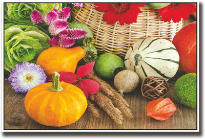 

Vegetables design Fine Art Print(12 inch X 18 inch, Rolled)