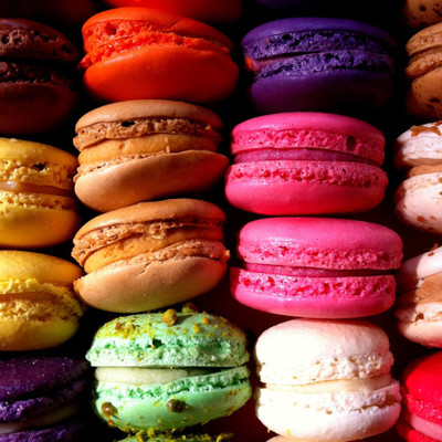 

Tallenge Christmas Collection - Colourful Macaroons - Framed Photo Print For Gifting And Home And Office Décor On Photographic Paper(12 inch X 12 inch, Framed)