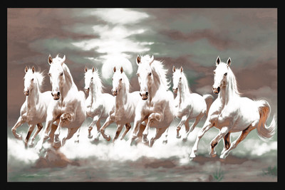 

horses 12x18 inches Fine Art Print(12 inch X 18 inch)