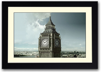 

The Big Ben In London Fine Art Print(14 inch X 20 inch, Framed)