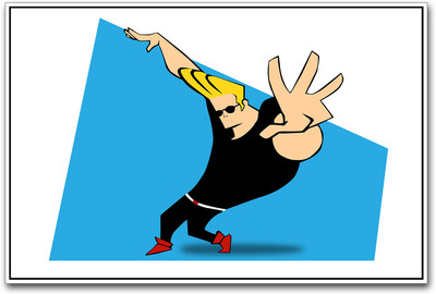 

Johny Bravo Paper Print(12 inch X 18 inch)