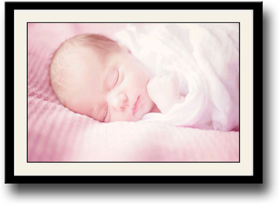 

Cute Pink Baby Fine Art Print(10 inch X 14 inch, Framed)