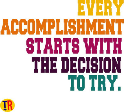 Every Accomplishment Paper Print(12 inch X 12 inch, Rolled)