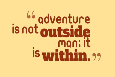 

Posterhouzz Adventure Quotes Poster Fine Art Print(12 inch X 18 inch, Rolled)