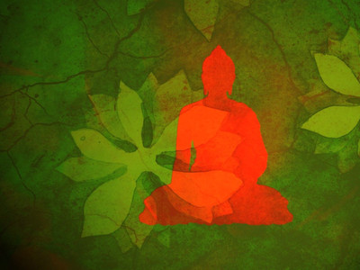 

Buddha With Green Leaves Background - Medium Size Rolled Digital Art Print On Photographic Paper(27 inch X 18 inch, Rolled)