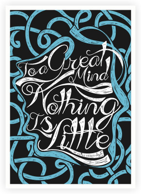 33% OFF on Lab No. 4 To A Great Mind Nothing Is Little Inspirational Quotes Poster Paper Print(16.5 inch X 11.5 inch) 33% OFF on Lab No. 4 To A Great Mind Nothing Is Little Inspirational Quotes Poster Paper Print(16.5 inch X 11.5 inch)