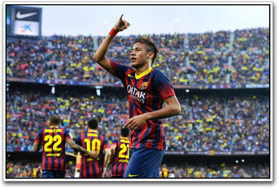 

Neymar Football Photographic Paper(12 inch X 18 inch)