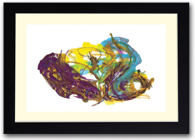 

Abstract Painting Fine Art Print(14 inch X 20 inch, Framed)