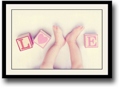 

Love Baby Fine Art Print(10 inch X 14 inch, Framed)