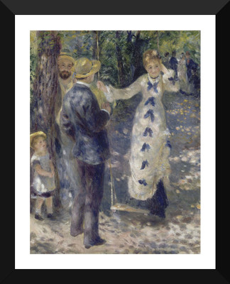 

Tallenge Old Masters Collection - La Balancoire By Pierre-Auguste Renoir - Premium Quality A3 Size Framed Poster Paper Print(17 inch X 12 inch, Framed)