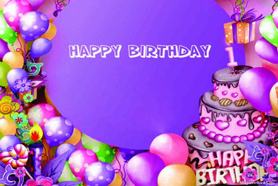

Printelligent Happy birthday celebration fridge magnets ,Decorate your loving home to loved ones-10013 Paper Print(4 inch X 6 inch)