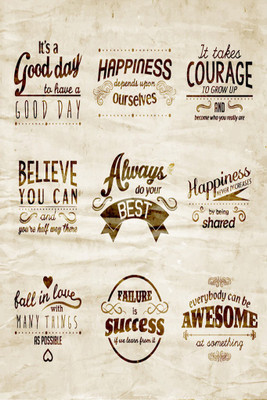 

Always do your Best 18 X 12 Small Poster Paper Print(18 inch X 12 inch, Rolled)