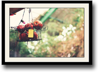 

Hanging apples Fine Art Print(10 inch X 14 inch, Framed)
