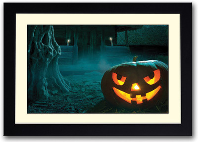 

Halloween Pumpkin Fine Art Print(14 inch X 20 inch, Framed)