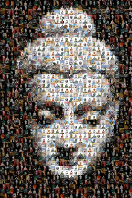 

Oshi - Buddha Several faces Paper Print(18 inch X 12 inch, Streched)