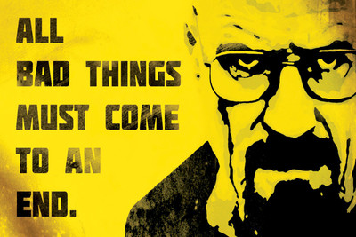 

QUOTE YELLOW BREAKING BAD 12X18 INCHES Fine Art Print(12 inch X 18 inch)