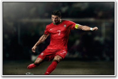 

Cristiano Ronaldo Kick fabulous Paper Print(12 inch X 18 inch)