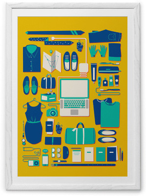 

Travel Fine Art Print(20 inch X 30 inch, Framed)