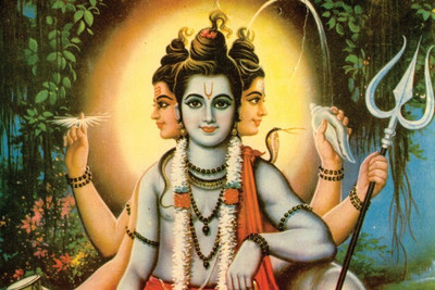 

Posterhouzz Lord Dattatreya Poster Fine Art Print(12 inch X 18 inch, Rolled)