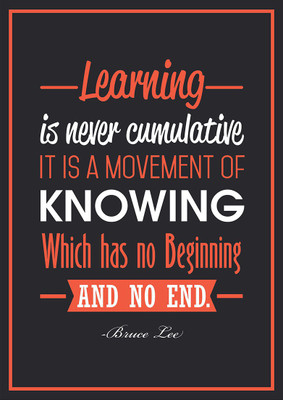 

Learning - Bruce Lee Paper Print(18 inch X 12 inch, Rolled)