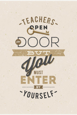 

ESP Creation Teacher Open Paper Poster (12x18 Inch) Paper Print(18 inch X 12 inch, Rolled)