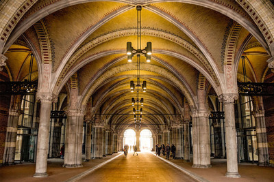 

ancient pathway architectural poster Fine Art Print(12 inch X 18 inch, Rolled)
