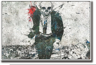 

Posterhouzz Skeleton in Suit artistic Fine Art Print(12 inch X 18 inch, Rolled)