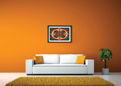 

Abstract Colored Art Fine Art Print(14 inch X 20 inch, Framed)