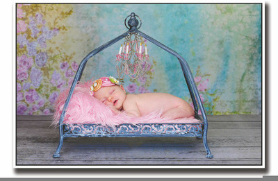 

Posterhouzz Baby sleeping cutely in swing Fine Art Print(12 inch X 18 inch, Rolled)