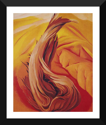 

Tallenge Modern Masters Collection - Stump On Red Hills By Georgia O'Keeffe - Premium Quality A3 Size Framed Poster Paper Print(17 inch X 12 inch, Framed)