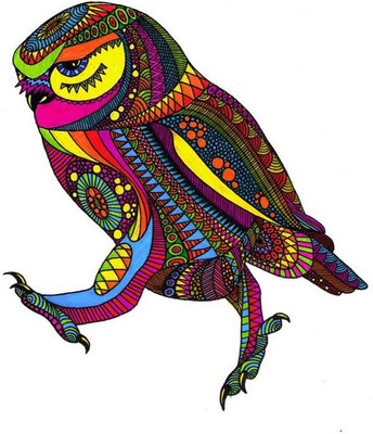 

Colorful Night Animal - Medium Size Ready To Frame Rolled Digital Art Print On Photographic Paper(24 inch X 18 inch, Rolled)