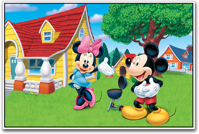 

Micky and Minnie Mouse Paper Print(12 inch X 18 inch)