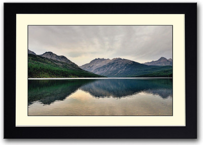 

Mountain River Fine Art Print(14 inch X 20 inch, Framed)