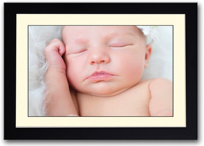 

Baby Face Looking Cute Fine Art Print(14 inch X 20 inch, Framed)