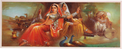 

Bm Traders Rajasthani Fine Art Print Unframed Poster Fine Art Print(20 inch X 40 inch, Rolled)