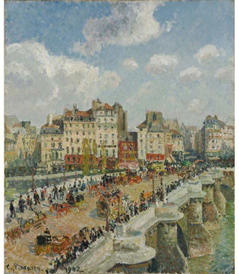 

Tallenge Modern Masters Collection - The Pont-Neuf by Camille Pissarro - A3 Size Premium Quality Rolled Poster Paper Print(16.5 inch X 11.7 inch, Rolled)