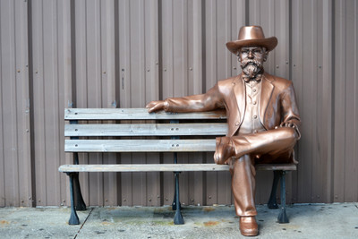 

Jack Daniels on a Bench - Medium Size Ready To Frame Rolled Digital Art Print On Photographic Paper(27 inch X 18 inch, Rolled)