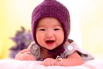 

Child's Love - Cute baby (61) Paper Print(12 inch X 18 inch, Stretched)
